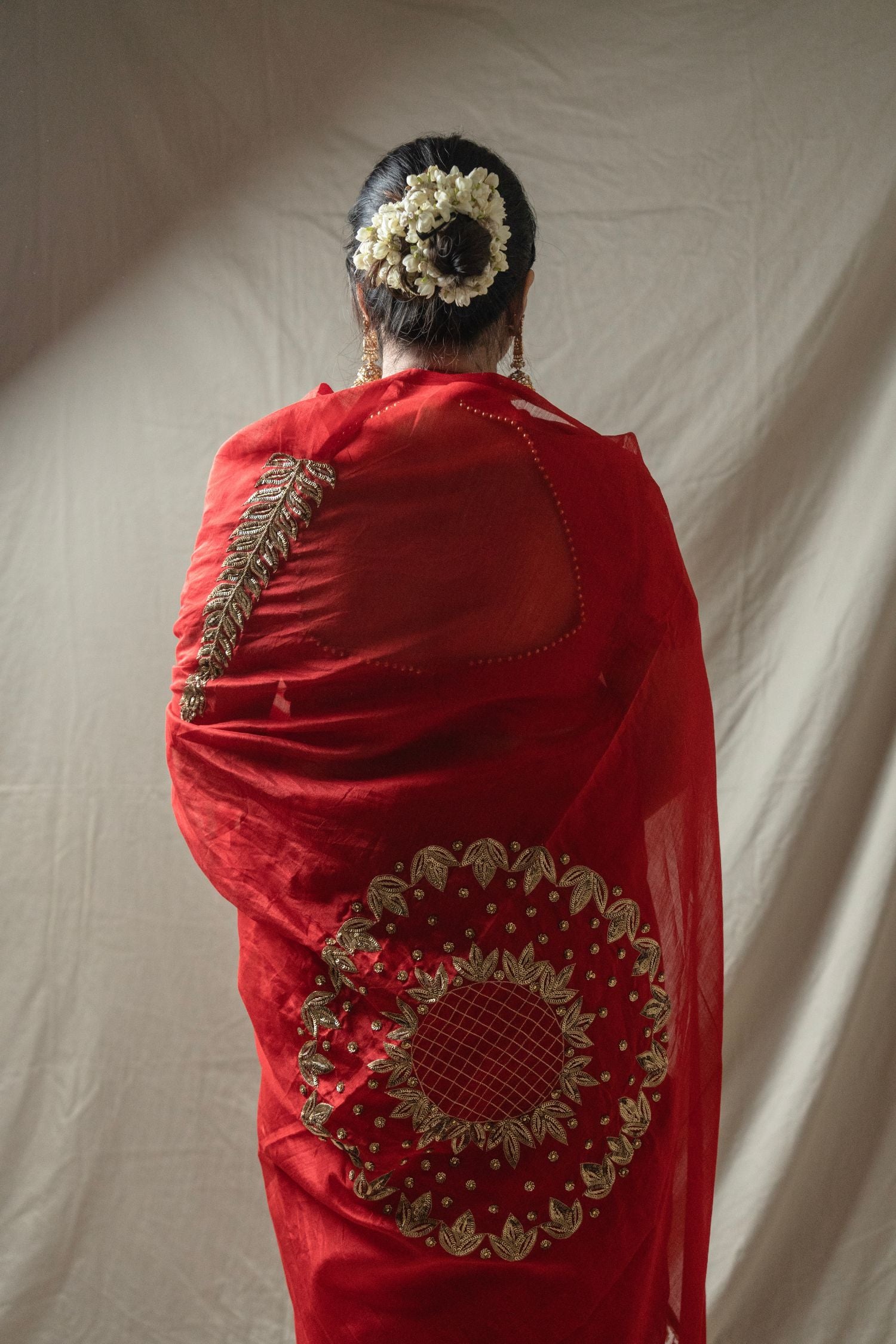 Chaandini – Karwachauth Edit in Silk Chanderi - Kozylook